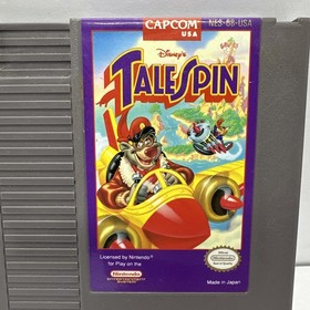 NES Disney's TaleSpin Nintendo Entertainment System 1991 pulito e testato