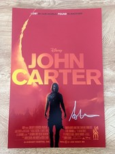 * ANDREW STANTON * signed 12x18 poster * JOHN CARTER * COA *