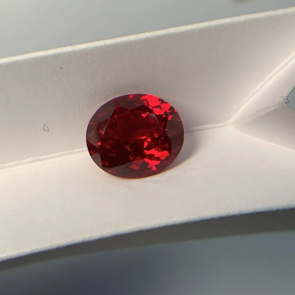 Ruby Gem 0.5-10ct Oval Cut Lab-grown Gemstones AGL VVS1 for Jewelry Making - Image 3 of 4