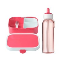Mepal Lunchset Campus Trinkflasche Brotdose Auslaufsicher Pink Kinder