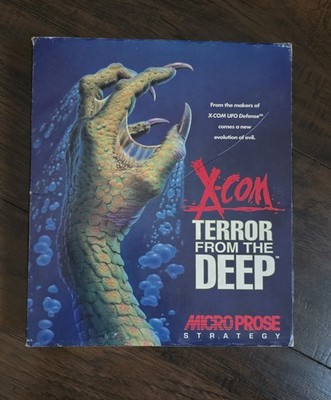 X-com Terror From the Deep Big Box Complete