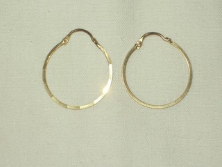 Ohrringe Creolen Gold 585 Schmuck Echtschmuck