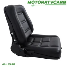 ALL-CARB Universial Fold Down Seat With Adjustable Angle Slide Forklift And Back