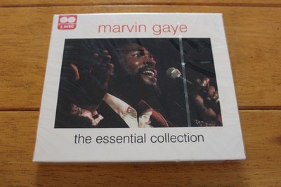 Marvin Gaye CD Essential Collection 2CD 2007 Soul R&B Live White NEW Sealed