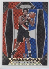 2017-18 Panini Prizm Red White & Blue Prizm Caleb Swanigan #145 1m7