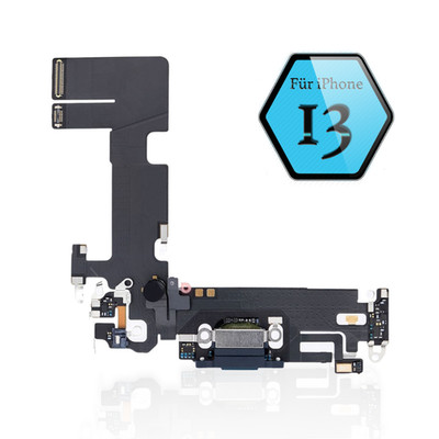 Original Apple iPhone 13 Ladebuchse Schwarz Charging Port Flex Connector Pulled