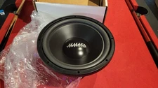 MMATS Professional Audio 12” Subwoofer  DVC 4 ohm   