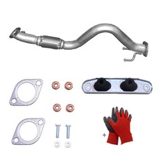 Auspuff Vorderrohr + Montagesatz fur VW Golf V auch Plus VI  1.4 TSi 16V