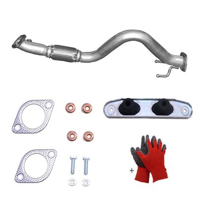 Auspuff Vorderrohr + Montagesatz fur VW Golf V auch Plus VI  1.4 TSi 16V