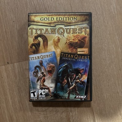 RARE! Titan Quest, Gold Edition, Video Game, Pc Dvd Rom Software Complete ￼