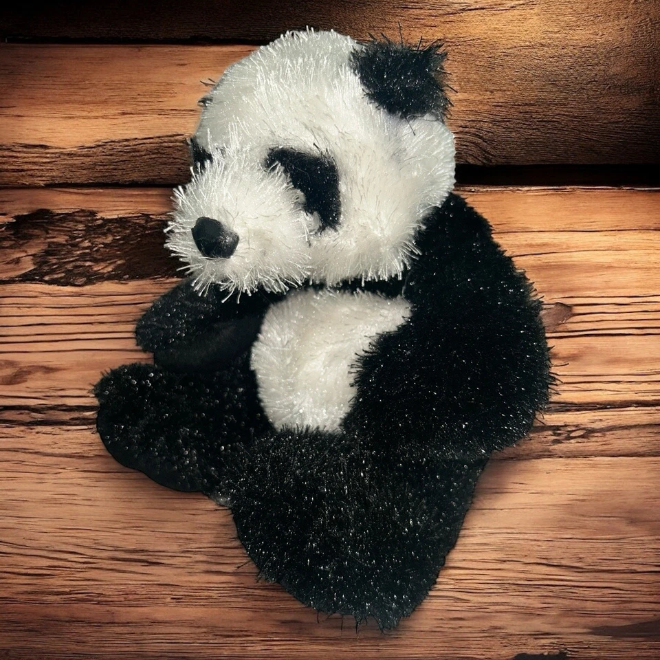 Ganz Webkinz Black White Panda Bear Plush Stuffed Animal HM111 - Image 2 of 4
