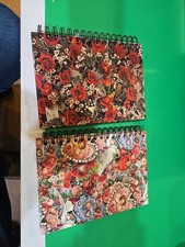 2-Floral Spiral Notebook - Ruled Line C