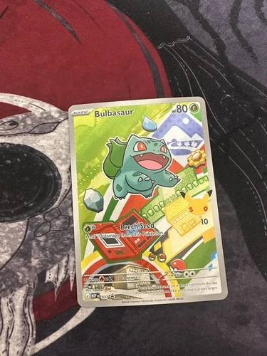 Pokemon Mega Evolution Promo Bulbasaur 037 30th Anniversary