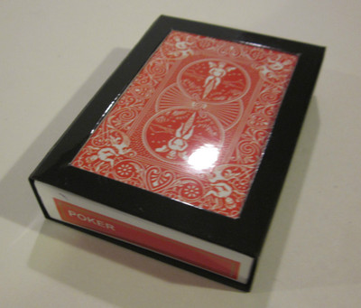 Vanishing Deck Disappearing ''RED'' Cards & Box Magic Trick Close-Up, Street