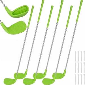Paquet de 6 36" Set de golf de jardin avec têtes surdimensionnées Golf de droite Club pour H