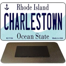 Charlestown Rhode Island State License Plate Tag Novelty Magnet M-11194 3.5"x 2"