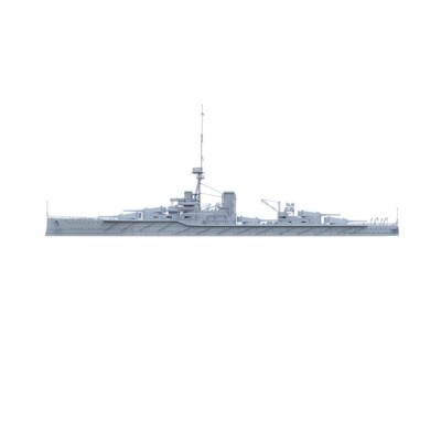 LaoYao 1:1250 HMS Orion Battleship Waterline