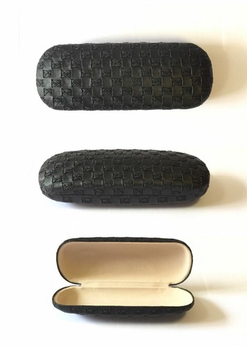 C26 Purple Weave Pattern Ladies Spectacle Reading Glasses Hard Case Faux Leather - Picture 5 of 20