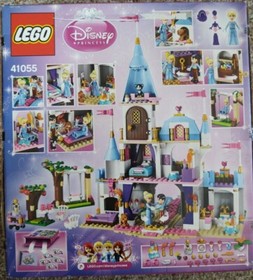 Lego Disney Princess Cinderella's Romantic Castle & Dream Carriage NIP 41055