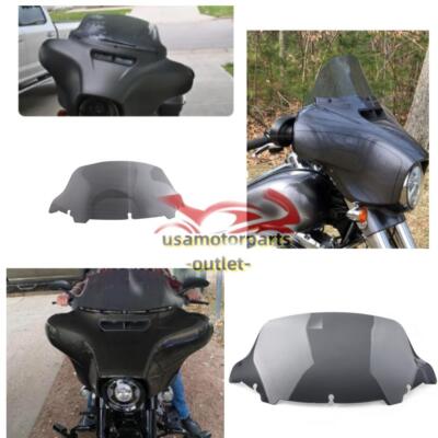 10.5' Wave Windshield Windscreen Fit Harley Touring Electra Street Glide Smoke