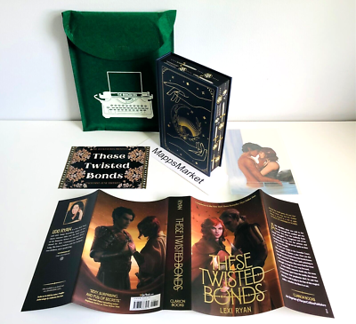 SIGNED These Twisted Bonds by Lexi Ryan BOOKISH BOX 1st/1st HC