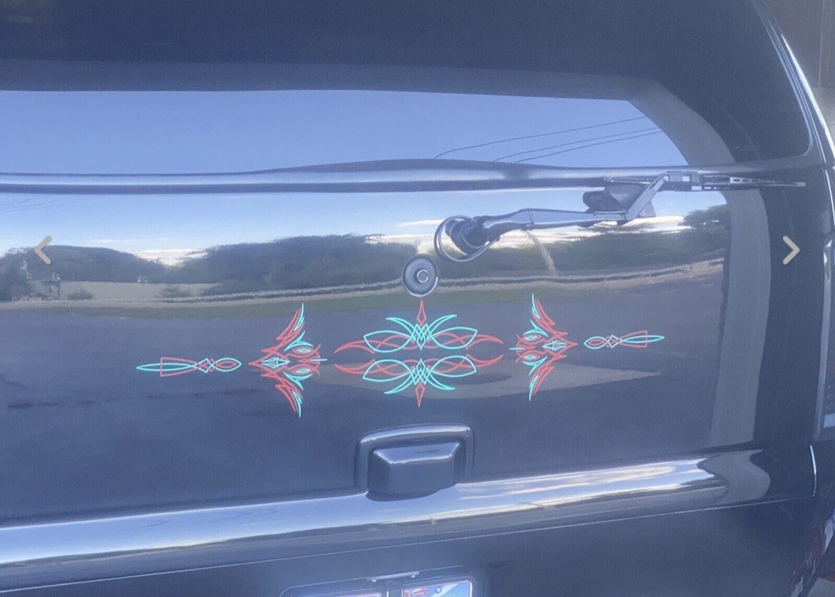 Vinyl Pinstriping Scrolls Hot Rod Pinstripe Decals - Vinyl Scroll ...