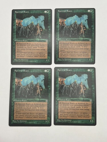 MTG Spectral Bears X4 Homeland NM Playset