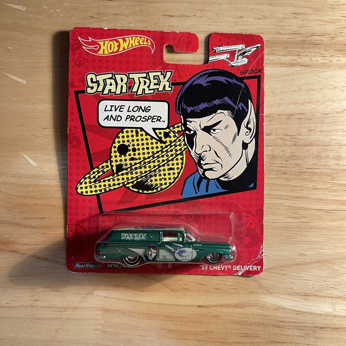 Hot wheels Star Trex Spock 59' Chevy Delivery | eBay