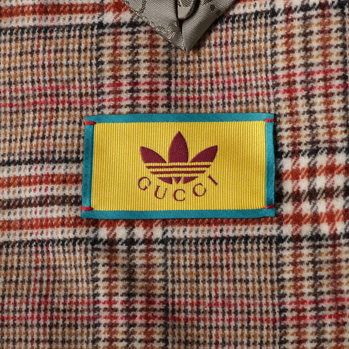 Gucci x Adidas wool x rayon Tailored Jacket 44 Men's Red x Gucci x Adidas wool x rayon Tailored Jacket 44 Men's Red x