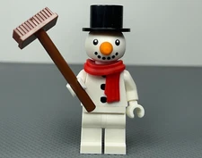 LEGO Snowman Collectible Minifigure Series 23 CMF 71034 Figure Broom