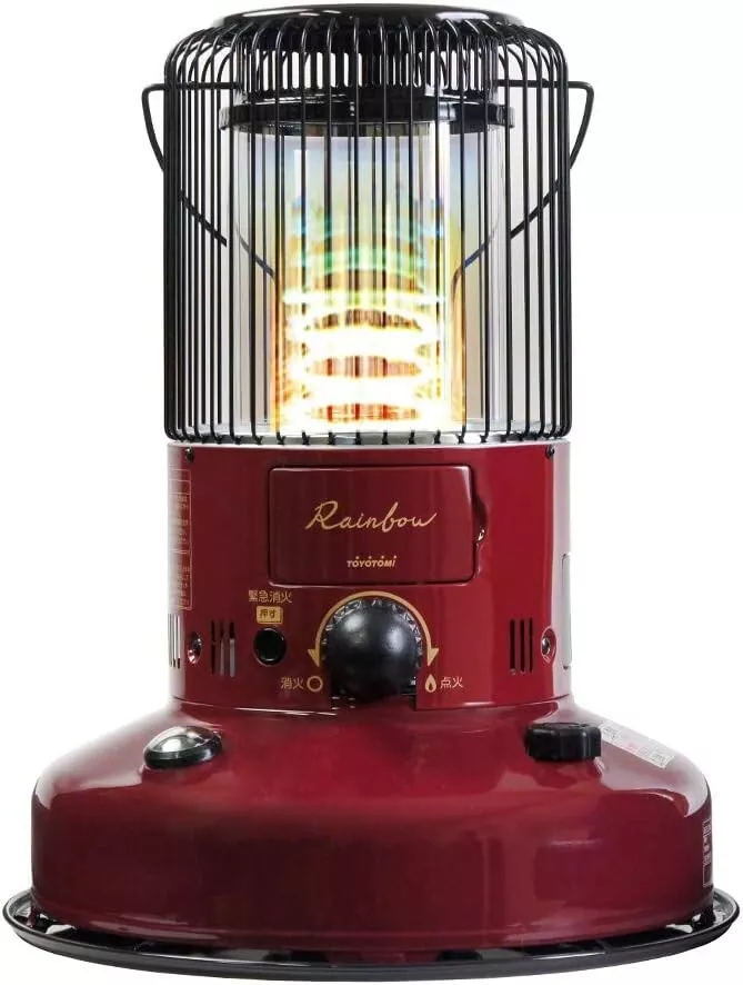 Toyotomi Oil stove Oil heater RB-250(R) Maroon Red　Concrete 9 tatami