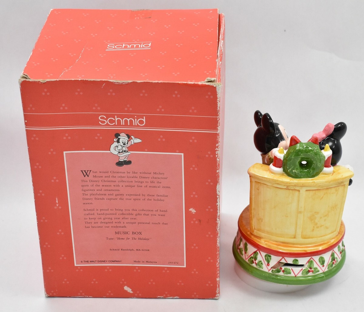 【ミッキー&ミニー】クリスマス　ビッグフィギュア　箱あり　未使用　希少 楽天市場】ミッキー ミニー フィギュア ディズニー トラディション