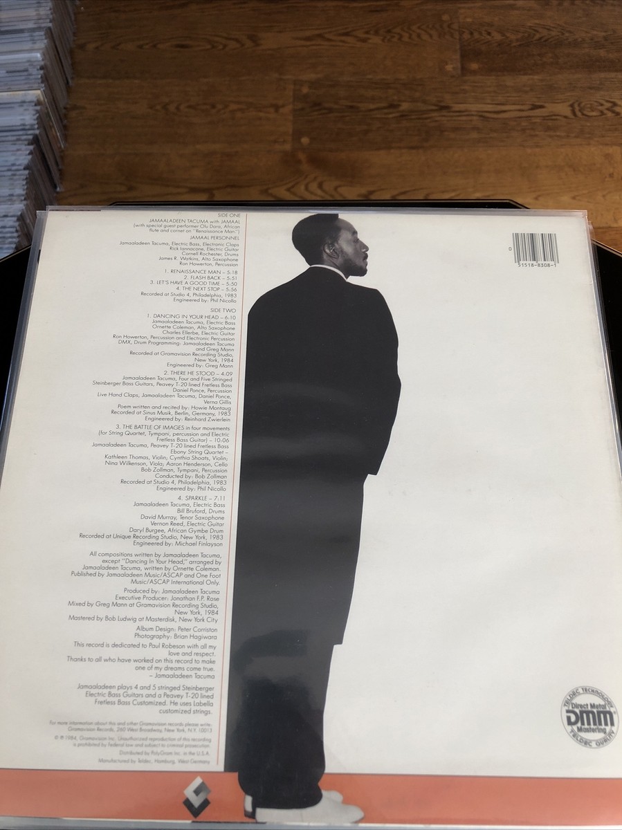 ろんろん Mint- Jamaal Tacoma Renaissance Man Polygram Records DMM Stereo LP