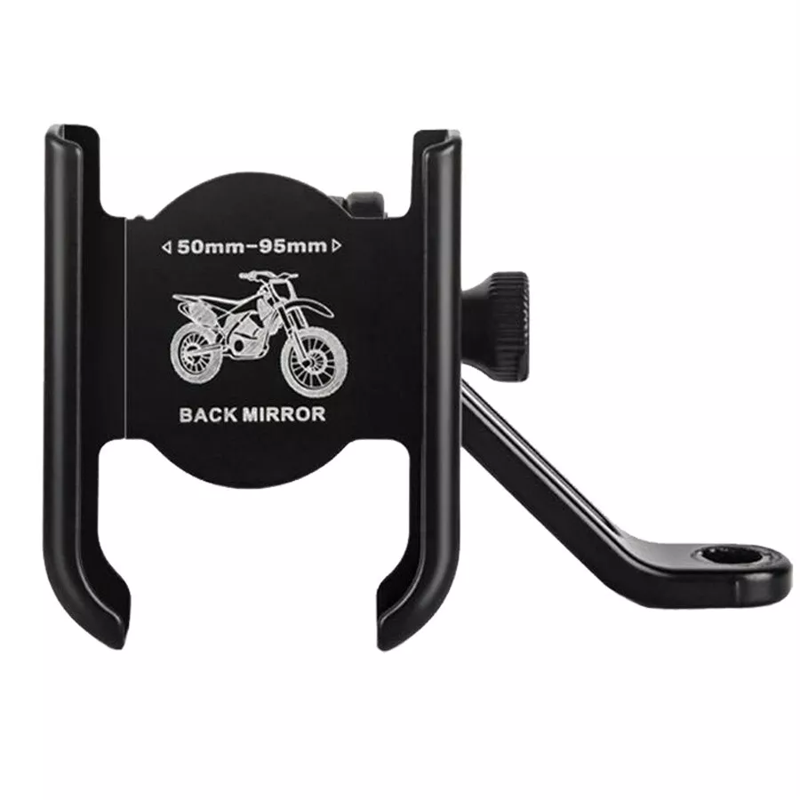 Motorrad Halterung Fahrrad Handy Rückspiegel Halter Smartphone E-Bike Roller - Bild 2 von 4