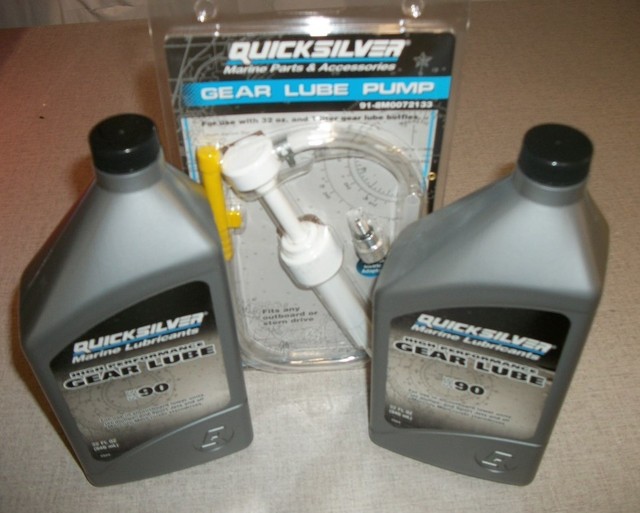 Quicksilver Mercury Gear Lube Pump/ Lube KIT 92858064Q01 X2 (91