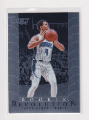 2021-22 Panini Select Basketball Jalen Suggs Rookie Revolution #15 Orlando Magic