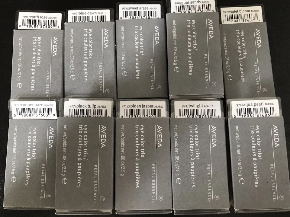 Aveda Petal Essence Eye Color Eye Shadow Trio CHOOSE - Image 2 of 3