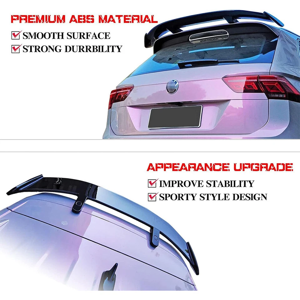 52'' Matte Rear Roof Trunk Spoiler Wing For Mercedes Benz A45 A180 A200 A250 AMG - Image 4 of 4