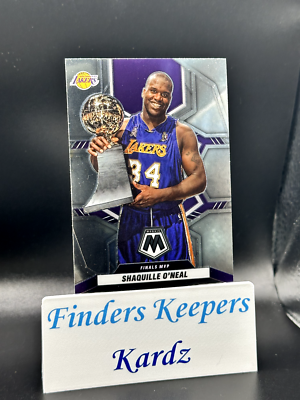2021-22 Mosaic Basketball SHAQUILLE O'NEAL Finals MVP #297 Lakers