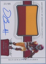 2018 Panini National Treasures Collegiate Deontay Burnett Jets RC Auto 37/99