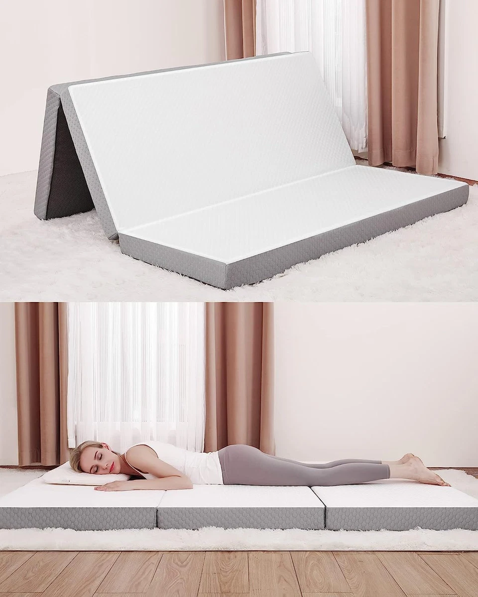 Folding Foam Mattresses, Foldable Chair Beds Lounger, Portable