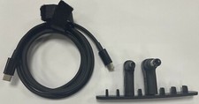 USB Type C to DC Plug Adapter for Dell Notebook Charger Max PD 65W 2in1 w/ Cable