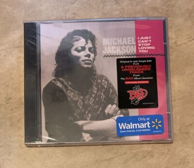 I Just Can't Stop Loving You Single Michael Jackson CD NEW sealed Walmart Excl
