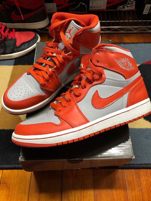 nike air jordan 1 retro high orange