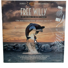 Free Willy Laserdisc Lori Petty Keiko Orca Whale Jason James Richter CLV WS EP