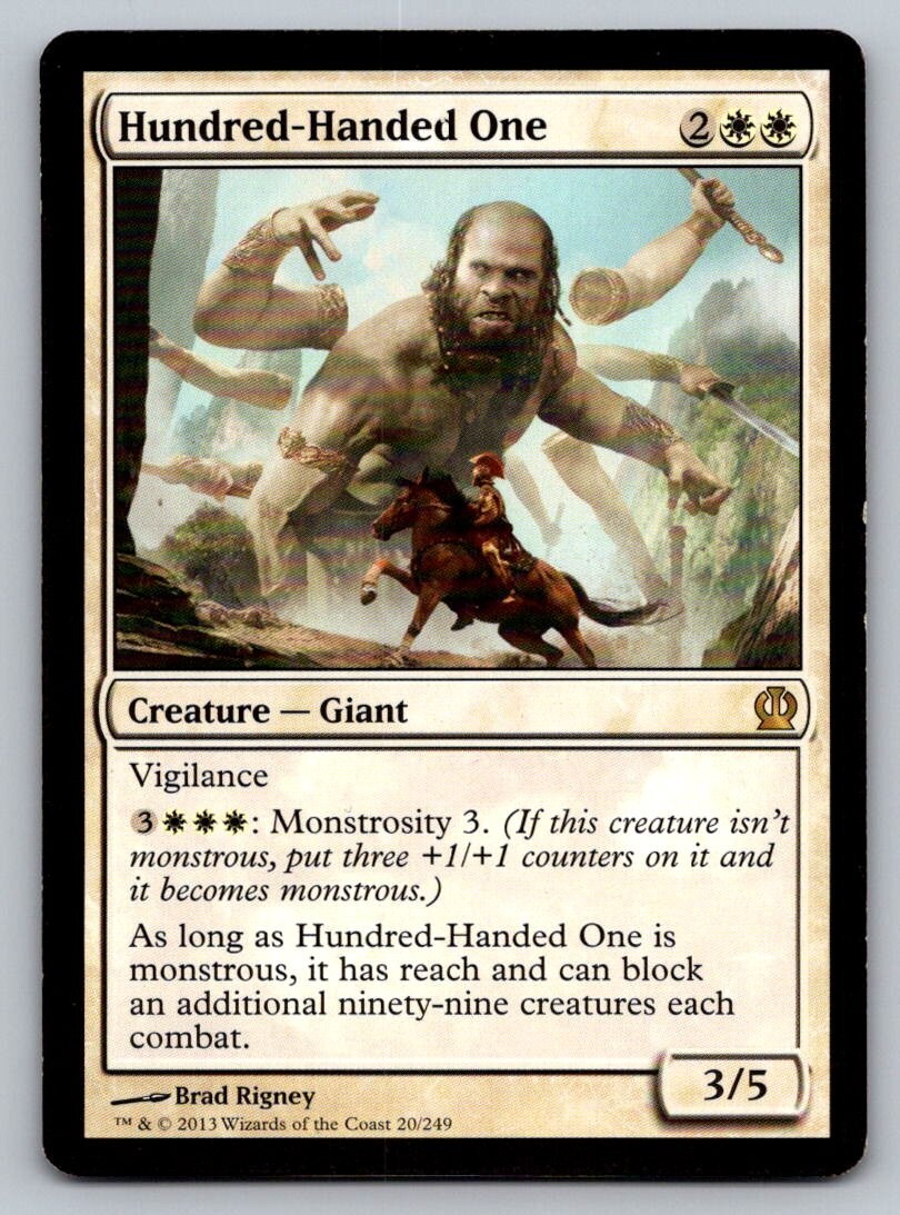 MTG Magic: The Gathering Hundred-Handed One 20/249 NM+ | eBay