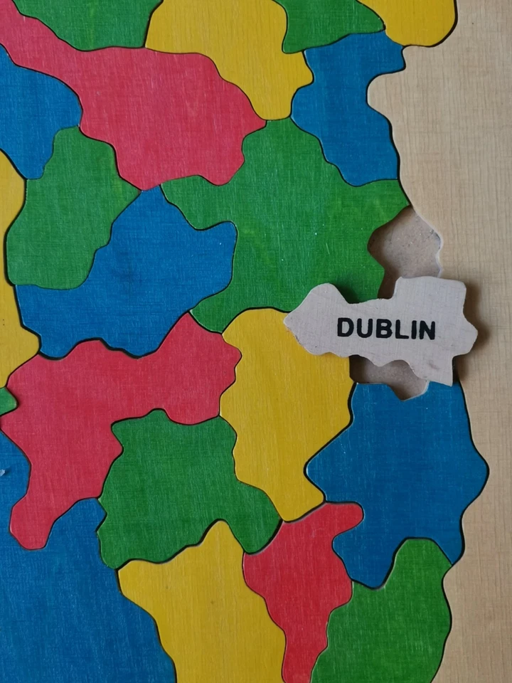 PUZZLE REGIONI IRLANDA LEGNO 2006 - Immagine 4 di 4