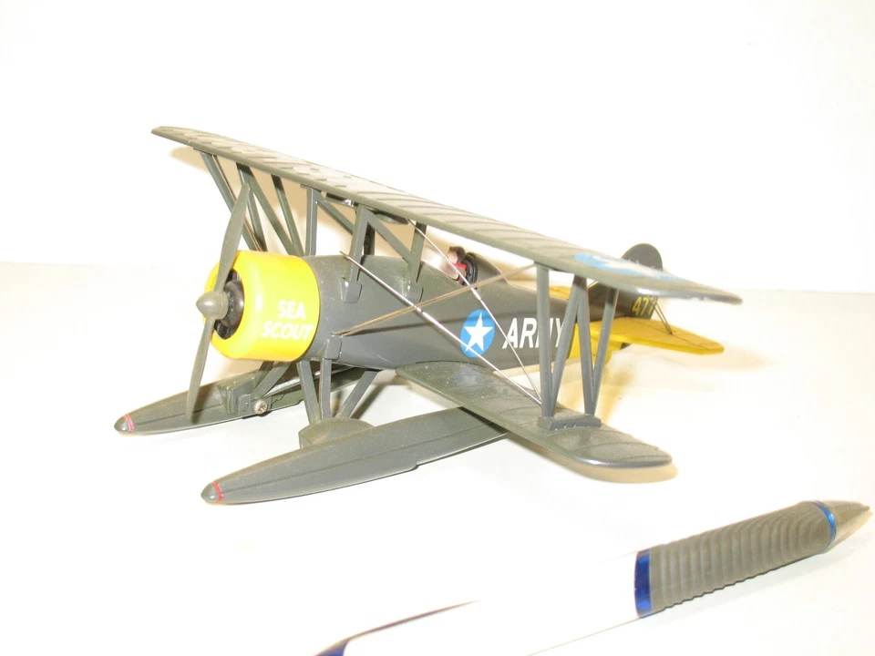 Large Airplane Scale 1:48 All Metal, Military Biplane Power US ARMY - Image 4 of 4