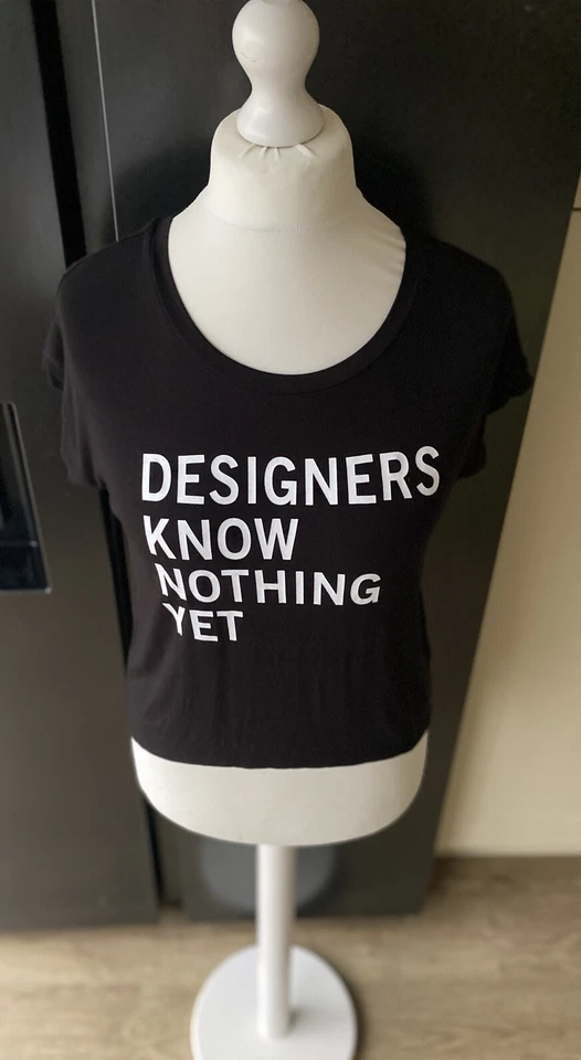 DKNY - Girl’s - Black T-Shirt - Age 14 S - Image 2 of 4