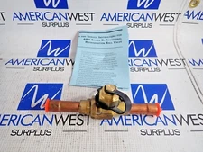 ALCO ABV 5 A REFRIGERATION BALL VALVE 5/8 ODF INLET 5/8 ODF OUTLET NIB